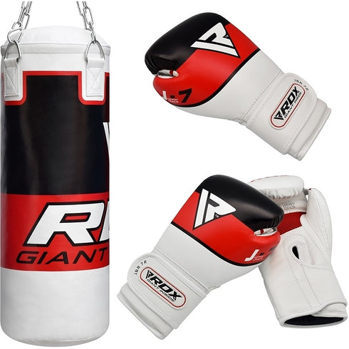 RDX 2FT BLUE PUNCHING BAG & GLOVES SET/R-5